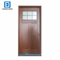 Fangda rustic style decorative door rustic front door designs